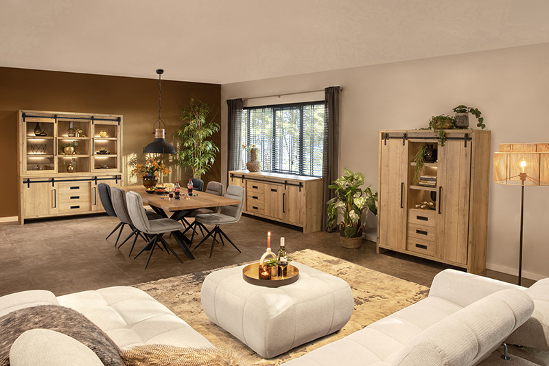 complete woonkamer set barn combi deal