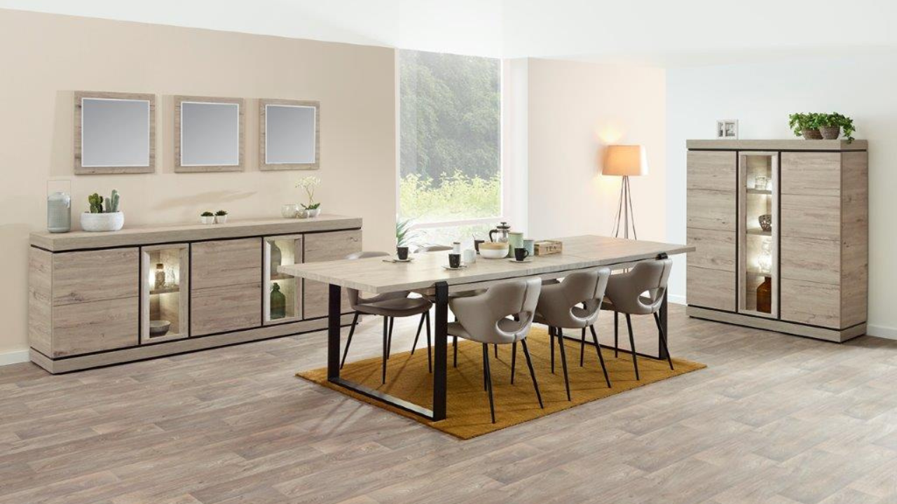 Woonkamer Set Burano (light grey brown)