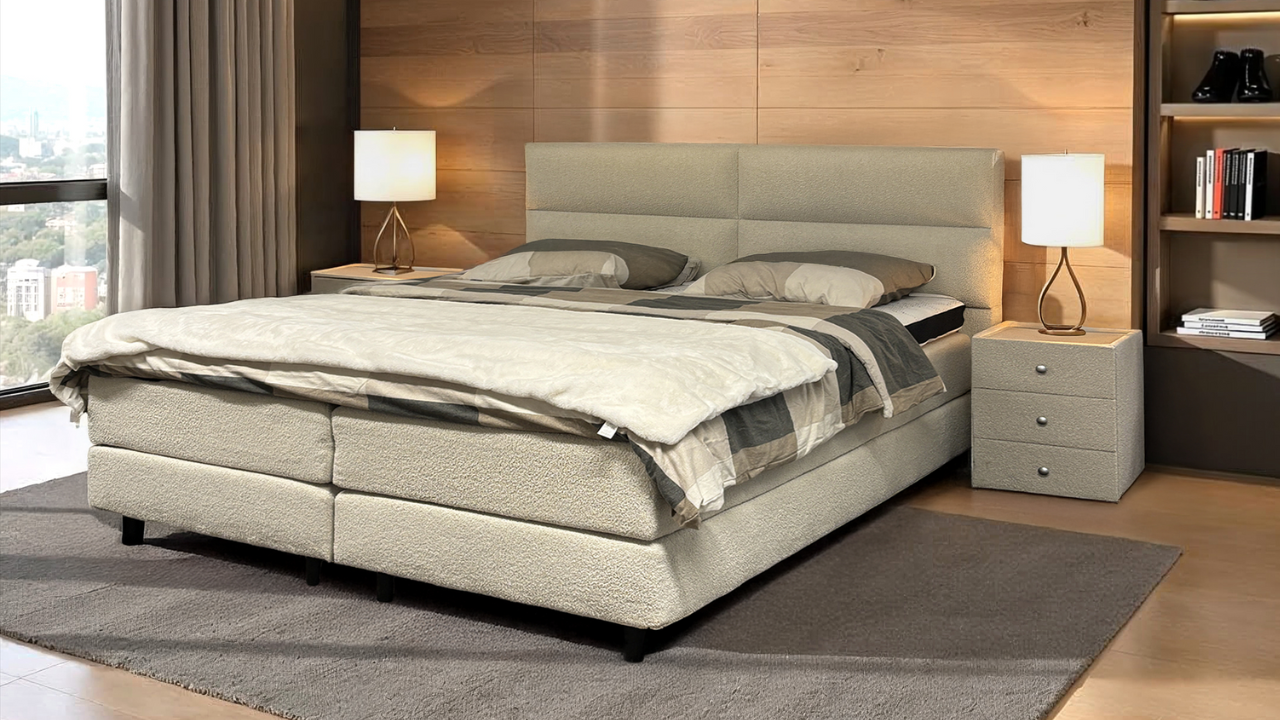 Boxspring Quartz, 180x200cm