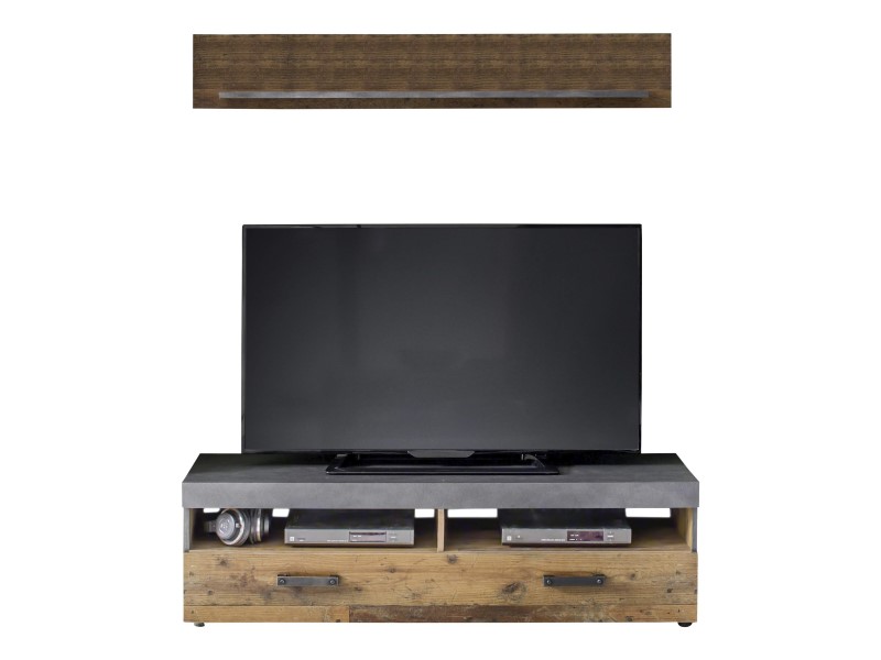 Tv Meubel+Wandplank Dock